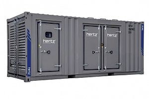 Дизельный генератор Hertz HG 1500 PC в кожухе ДизельЭнергоРесурс