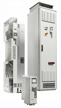 Частотный преобразователь ABB ACS580-04-880A-4+E208+E210+J400+J410 500кВт 380В IP21 3ф.